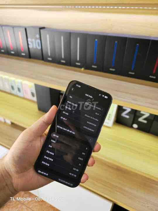 Apple iPhone 14 Pro Max 128GB Vàng Đã qua sử dụng. Mua bán Điện thoại tại Thành phố Long Xuyên An Giang được đăng bởi TL Mobile hình 1