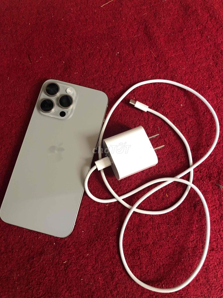 Apple iPhone 15 Pro Max 256GB Natural Mỹ. Mua bán Điện thoại tại Huyện Lấp Vò Đồng Tháp được đăng bởi Nguyễn Duy hình 1