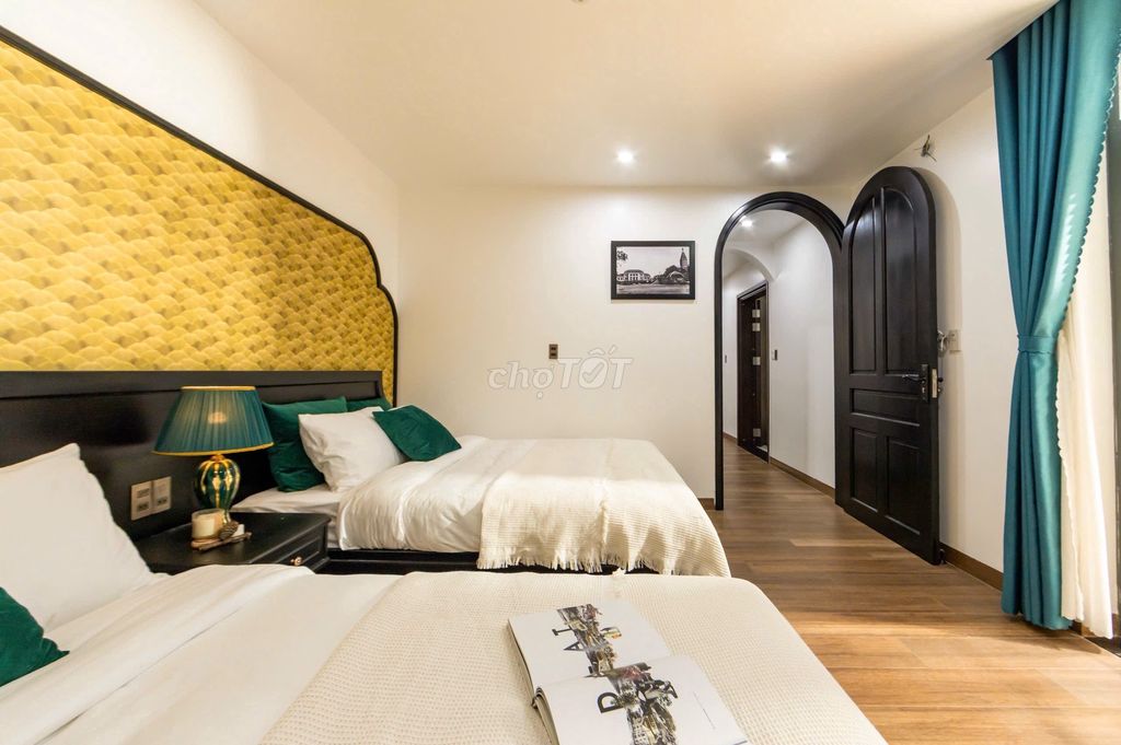 CHO THUÊ CĂN HỘ 1 PHÒNG NGỦ FULL NỘI THẤT CÓ SÂN NHỎ PHƯỜNG 9 GIÁ 11