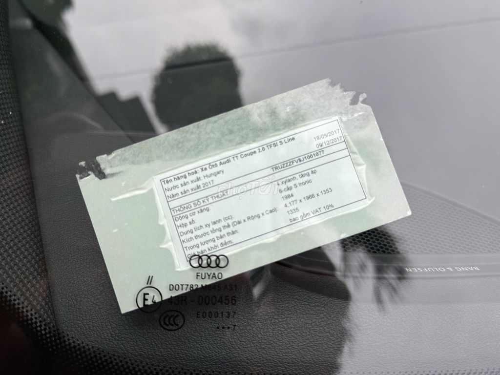 AUDI TT Sline. Mua bán Ô tô tại Thành phố Thủ Đức Tp Hồ Chí Minh được đăng bởi Thành hình 11