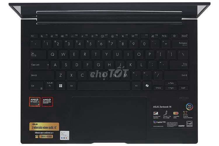 ASUS Zenbook 14 UM3406KA AMDRyzen AI7 14" 32GB/1TB. Mua bán Laptop tại Thành phố Biên Hòa Đồng Nai được đăng bởi ĐẾ MOBILE BIÊN HOÀ hình 1
