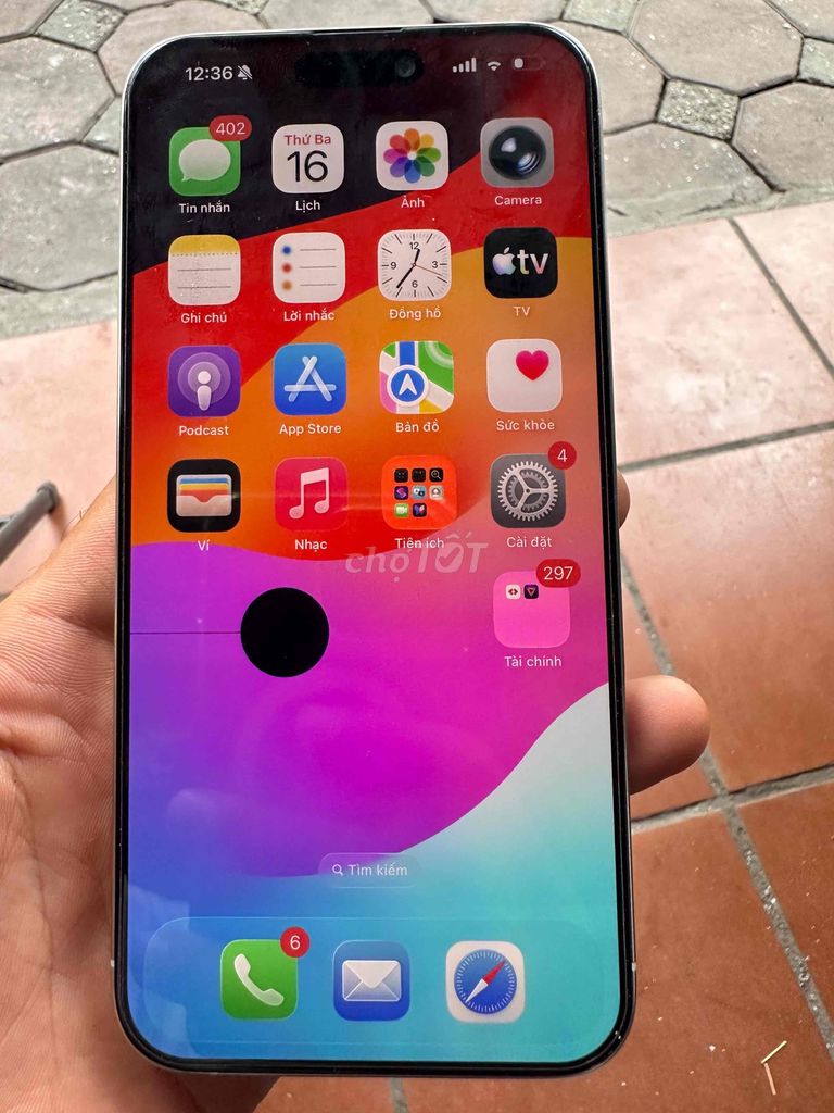 Apple iPhone 15 Pro Max 512GB Trắng. Mua bán Điện thoại tại Quận Hoàng Mai Hà Nội được đăng bởi quang định hình 1