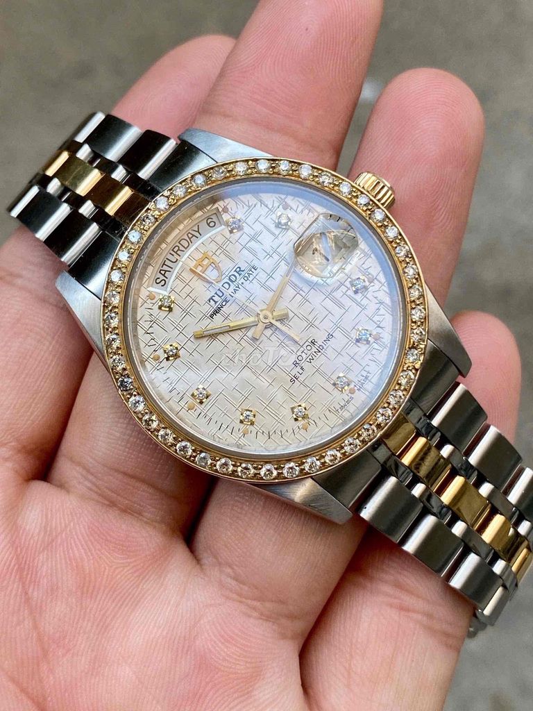 Đồng hồ Tudor Prince Day-Date 76213 Nam. Mua bán Đồng hồ tại Quận Hoàng Mai Hà Nội được đăng bởi Anh Tuấn hình 1