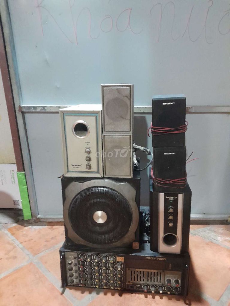 Loa vi tính SoundMax Đen, Trắng Cần dọn. Mua bán Tivi, Âm thanh tại Quận 12 Tp Hồ Chí Minh được đăng bởi Nguyễn Việt  hình 1