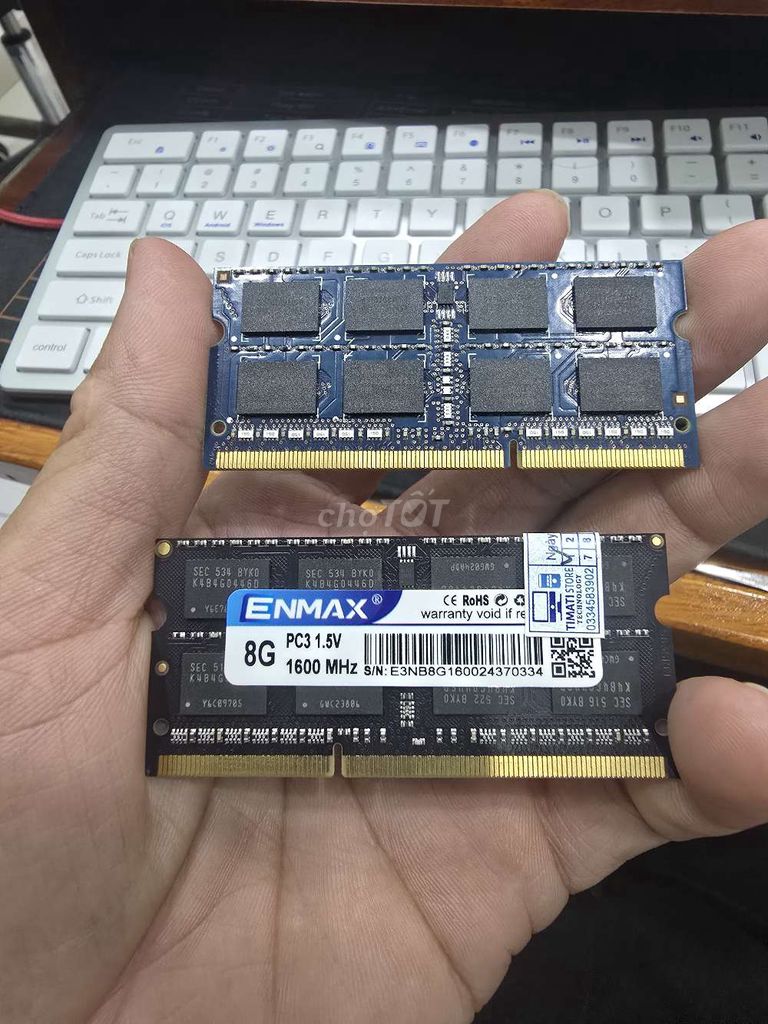 RAM laptop 4GB DDR3 và 8GB. Mua bán Linh kiện (RAM, Card...) tại Thành phố Sóc Trăng Sóc Trăng được đăng bởi cao hình 1