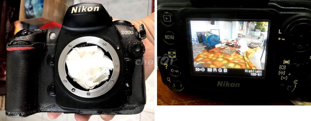 Máy ảnh Nikon D200 Đen Đã sử dụng. Mua bán Máy ảnh, Máy quay tại Quận Phú Nhuận Tp Hồ Chí Minh được đăng bởi hoa le 4 hình 1