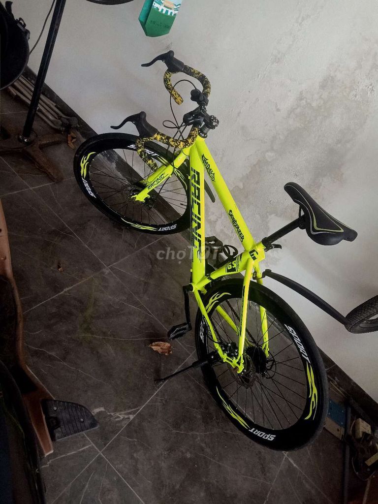 Xe đạp đua Racing Nhôm carbon Vàng neon. Mua bán Xe đạp tại Quận Bắc Từ Liêm Hà Nội được đăng bởi Anh sơn hình 3