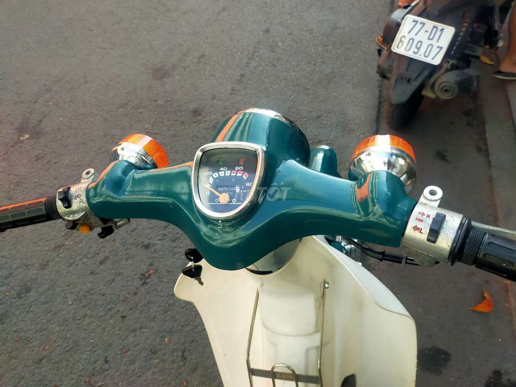 Honda Super Cub Xanh trắng. Mua bán Xe máy tại Quận Tân Bình Tp Hồ Chí Minh được đăng bởi tung hình 2