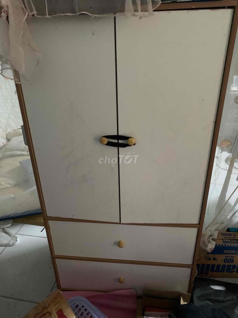 Tặng tủ giày, tủ quần áo.. Mua bán Tủ, kệ gia đình tại Quận Hoàng Mai Hà Nội được đăng bởi Be Lim hình 1