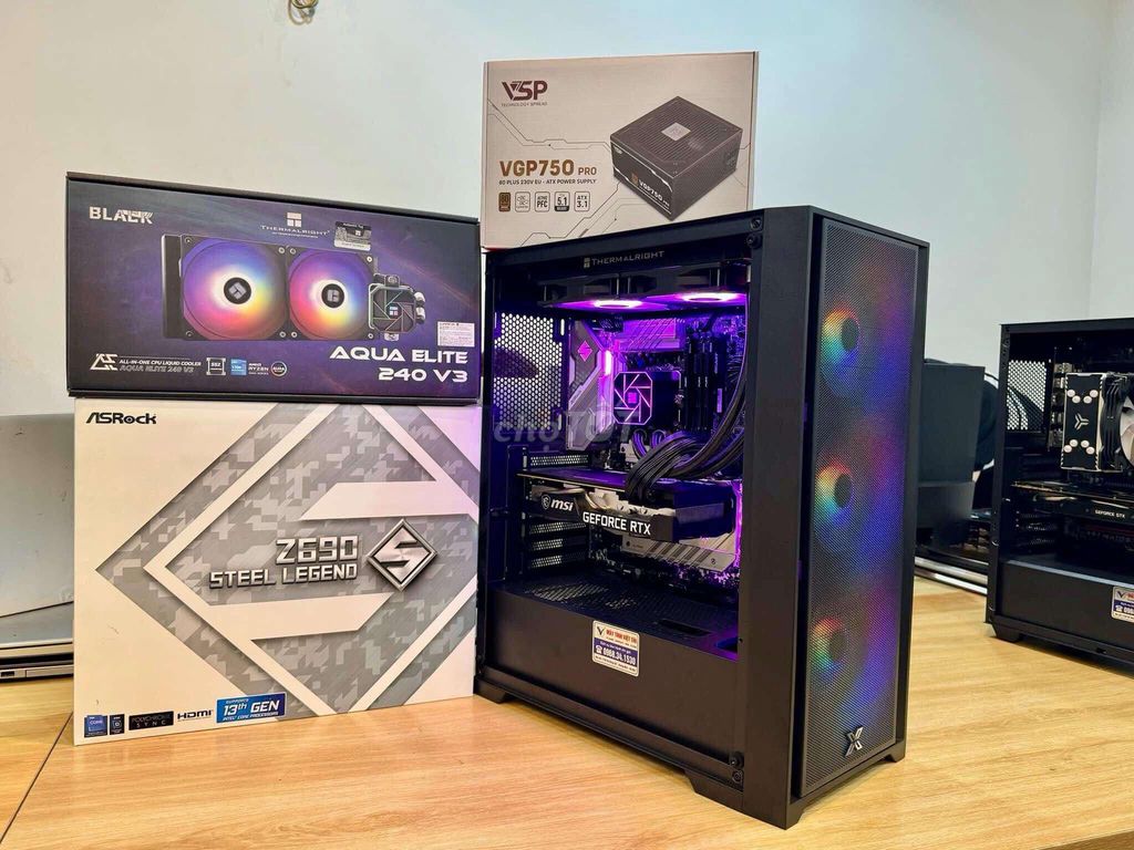 Bán Case Z690 Steel Legend - I7 13700K -RTX 3060Ti