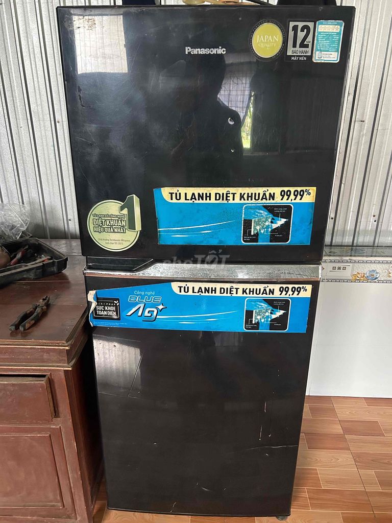 Tủ lạnh Panasonic Đen. Mua bán Tủ lạnh tại Huyện Chợ Mới An Giang được đăng bởi họ và tên  hình 1