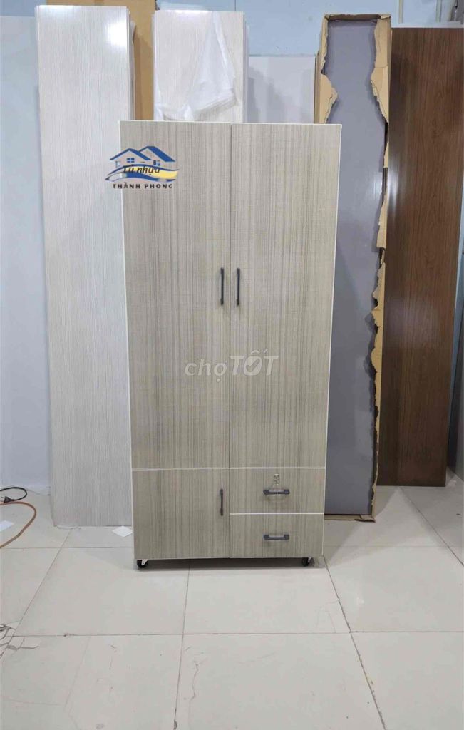 Tủ quần áo // Tủ quần áo 2 cánh. Mua bán Tủ, kệ gia đình tại Thành phố Thủ Đức Tp Hồ Chí Minh được đăng bởi Ngọc Lan hình 1