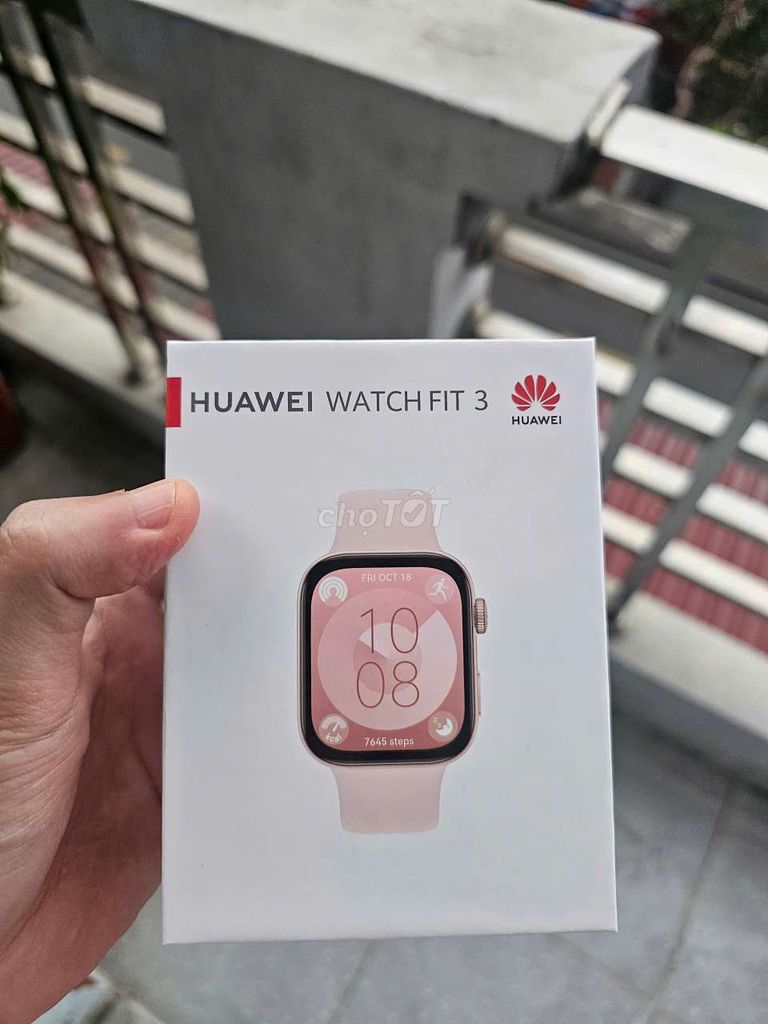 Huawei watch fit 3 hồng new