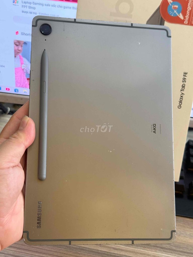 Samsung Tab S9 FE 6GB/128GB Xám. Mua bán Máy tính bảng tại Thành phố Thuận An Bình Dương được đăng bởi trọng nhân hình 1