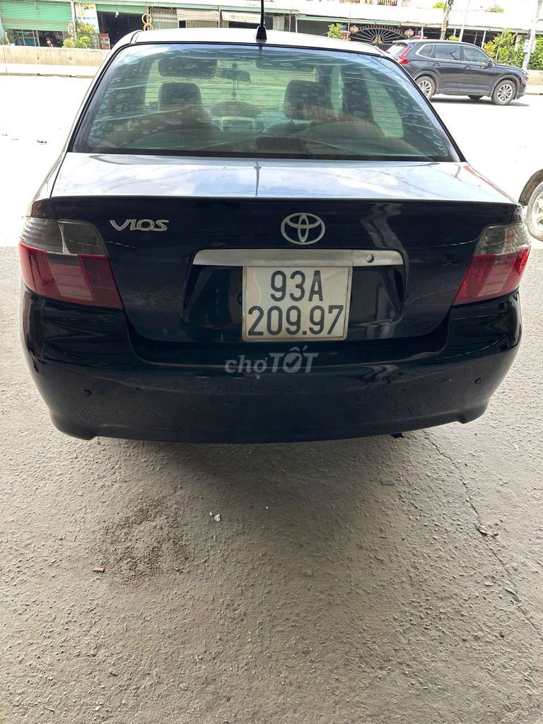 Toyota Vios G 2006 số sàn màu đen. Mua bán Ô tô tại Thị xã Bến Cát Bình Dương được đăng bởi lâm hiền  hình 5