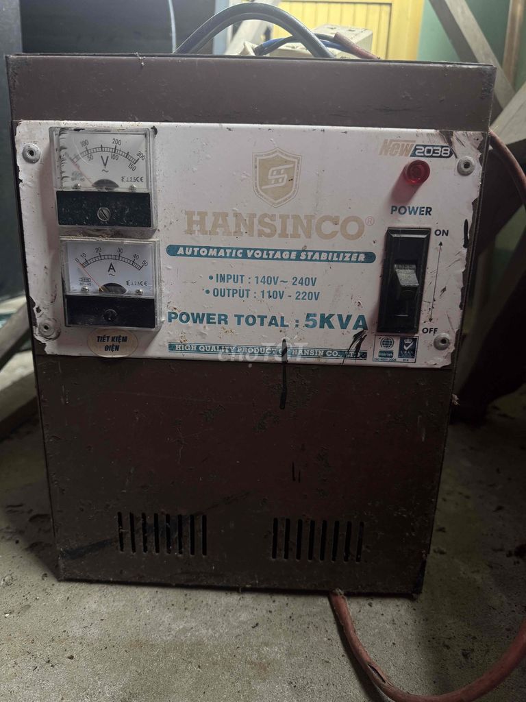 Ổn áp Hansinco 5kva. Mua bán Đồ chuyên dụng, Giống nuôi trồng tại Thị xã Cai Lậy Tiền Giang được đăng bởi Hp hình 1