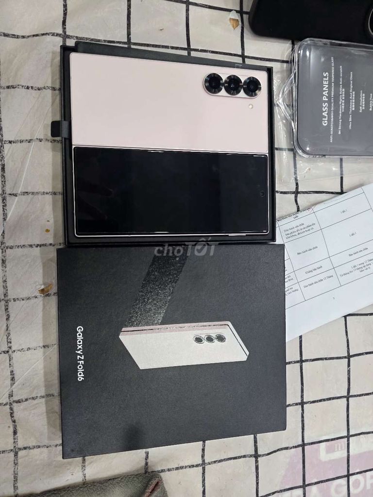Samsung Z Fold 6 5G 256GB Hồng Titan 12GB. Mua bán Điện thoại tại Quận Tân Phú Tp Hồ Chí Minh được đăng bởi Ngô Minh Mobile  hình 1