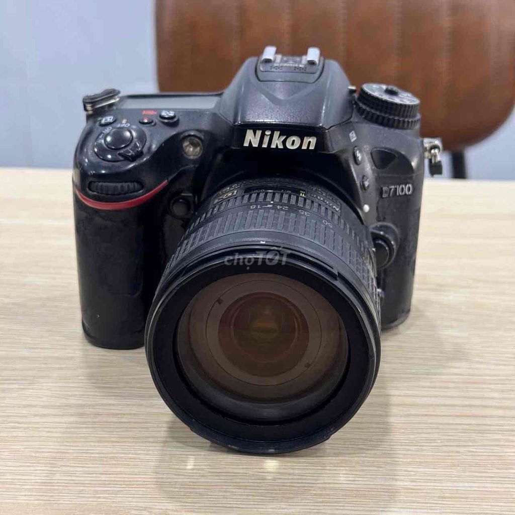 Máy ảnh Nikon D7100 ống kính 18-70mm Đen. Mua bán Máy ảnh, Máy quay tại Quận 5 Tp Hồ Chí Minh được đăng bởi Phan Thế Phong  hình 1