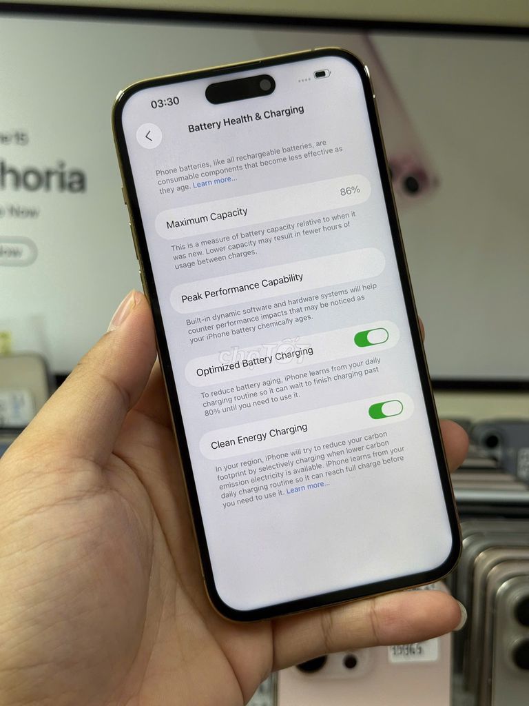 ✅14 pro max lock 256gb thay màn vỏ đẹp không lỗi. Mua bán Điện thoại tại Quận Thanh Xuân Hà Nội được đăng bởi Thành Vũ Mobile hình 6