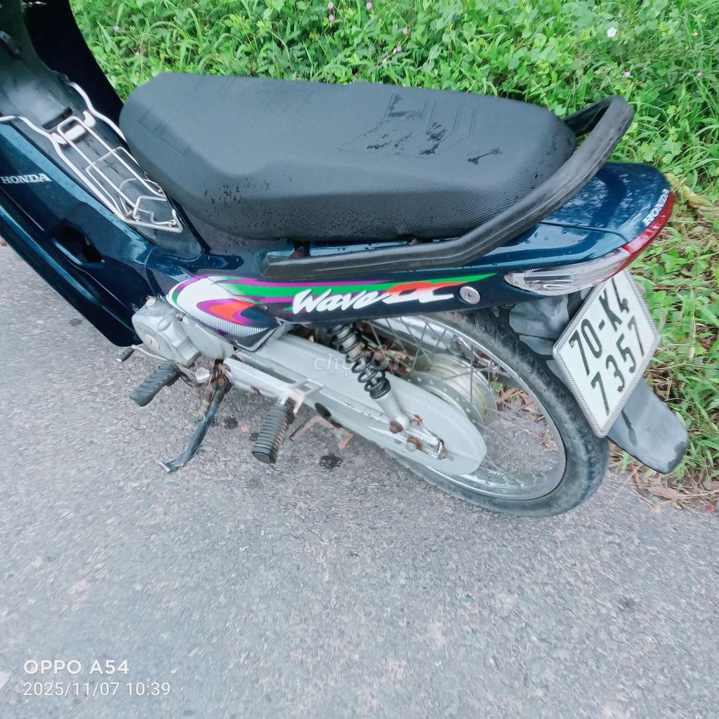 Honda Wave Anpha 2004 Xanh đậm. Mua bán Xe máy tại Huyện Châu Thành Tây Ninh được đăng bởi Hai Chau hình 7