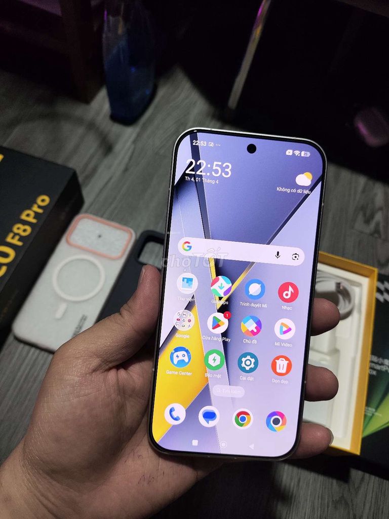 Bán Poco F8 Pro 512GB Bạc titan full box. còn BH. Mua bán Điện thoại tại Huyện Nhơn Trạch Đồng Nai được đăng bởi Anh Anh hình 1