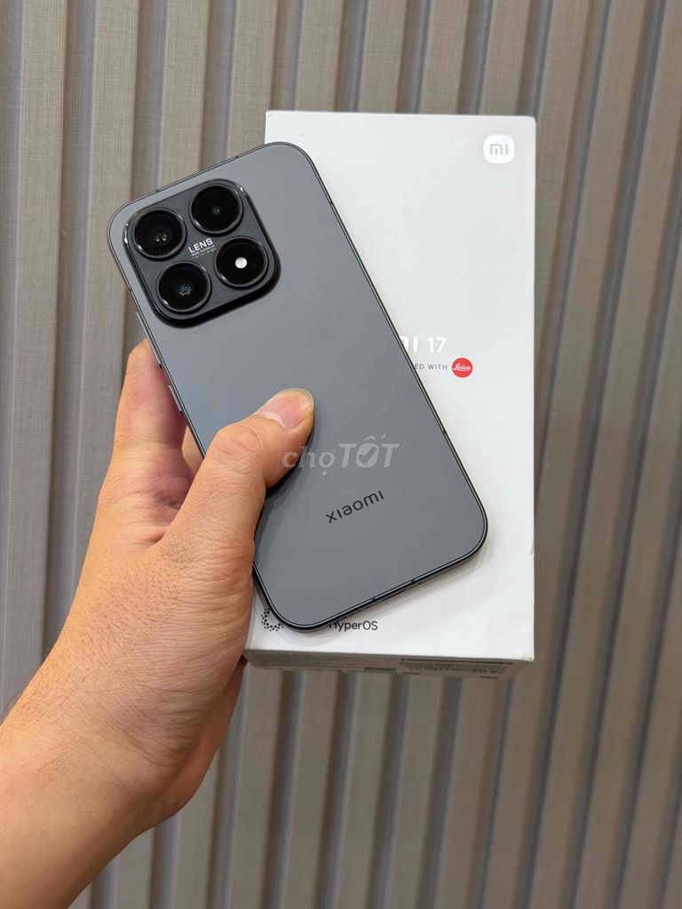 Xiaomi 17 12GB/256GB Xám chính hãng Vn Imei 829292. Mua bán Điện thoại tại Quận Ninh Kiều Cần Thơ được đăng bởi Quý Mobile Cần thơ hình 1