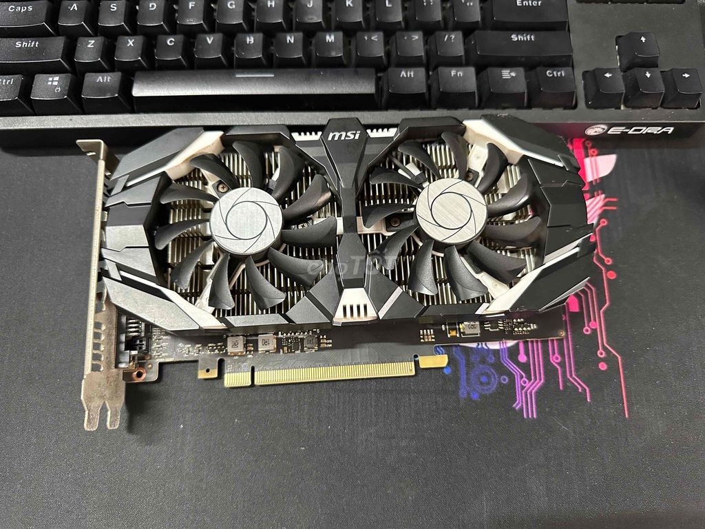 Card đồ họa MSI GTX 1050Ti 4GB 2 Fan Đen. Mua bán Linh kiện (RAM, Card...) tại Quận Gò Vấp Tp Hồ Chí Minh được đăng bởi Tình Nguyễn hình 1