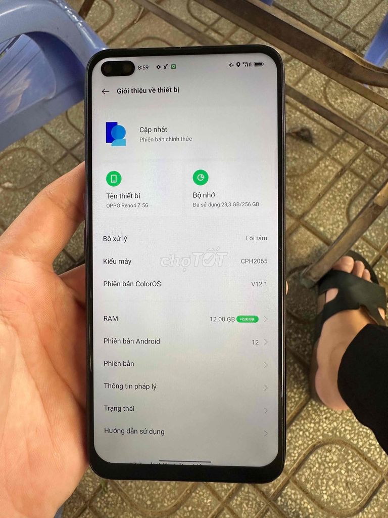 OPPO Reno4 Z 5G 256GB Tím. Mua bán Điện thoại tại Thành phố Thủ Đức Tp Hồ Chí Minh được đăng bởi Trần Văn Nam hình 1