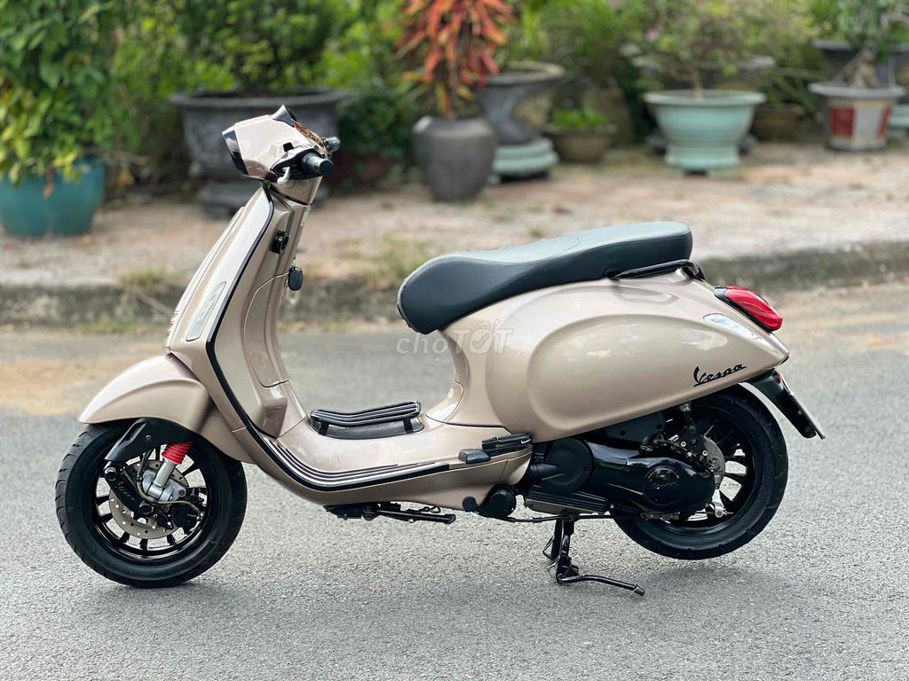 Vespa 125 Mix Nâu TFT Chủ Phố Leng Keng Có Góp🎉🎉🎉. Mua bán Xe máy tại Thành phố Biên Hòa Đồng Nai được đăng bởi Xe Máy Phát Đồng hình 5