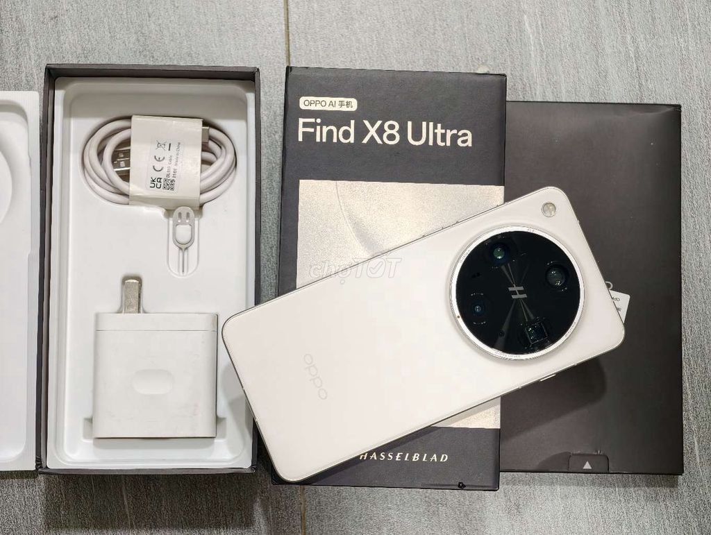 Oppo Find X8 Ultra 256GB Trắng fullbox. Mua bán Điện thoại tại Quận Gò Vấp Tp Hồ Chí Minh được đăng bởi Long hình 1
