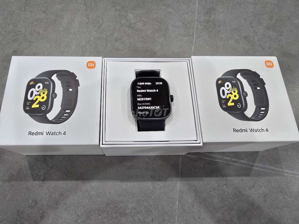 Xiaomi Redmi Watch 4 Đen 47.5mm. Mua bán Thiết bị đeo thông minh tại Quận Cầu Giấy Hà Nội được đăng bởi Thanh Lâm hình 1