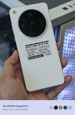 Find X8 Ultra 12/256GB Sạc 4 Lần Chưa SD