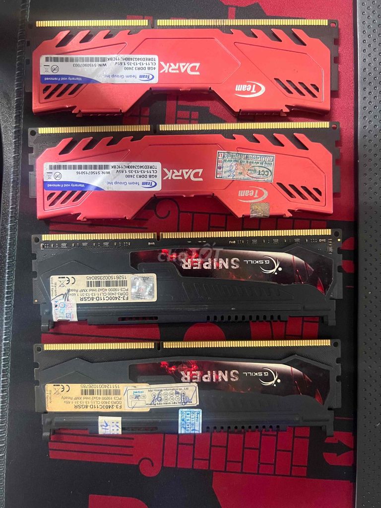 Kit Ram DDR3 8gb buss cao 2133,2400. Mua bán Linh kiện (RAM, Card...) tại Quận Gò Vấp Tp Hồ Chí Minh được đăng bởi Hiến Nguyễn hình 1