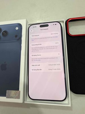 iphone 17 pro max 256g keng sac 6 lần bh 11/2026. Mua bán Điện thoại tại Quận Bình Thạnh Tp Hồ Chí Minh được đăng bởi đỗ huy