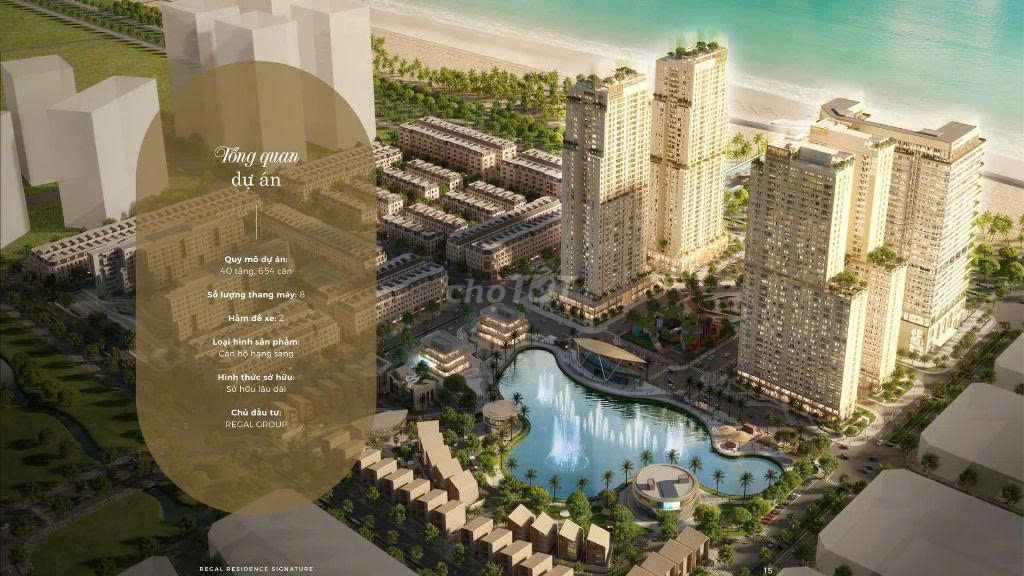 🌟 Căn hộ hạng sang Regal Signature – Studio 32m2 VIEW BIỂN. Mua bán căn hộ/chung cư tại Thành Phố Đồng Hới Quảng Bình được đăng bởi Sơn Thái hình 1