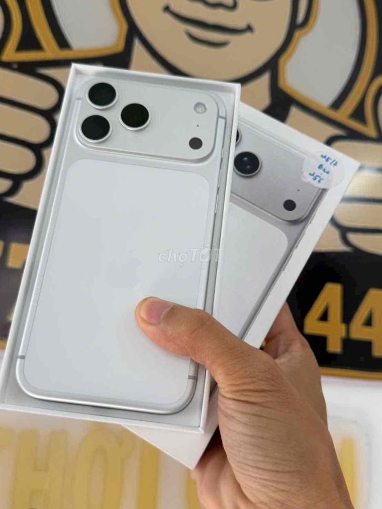 Apple iPhone 17 Pro Max 256GB Trắng Việt Nam Mới. Mua bán Điện thoại tại Quận 12 Tp Hồ Chí Minh được đăng bởi Mr Lộc hình 1