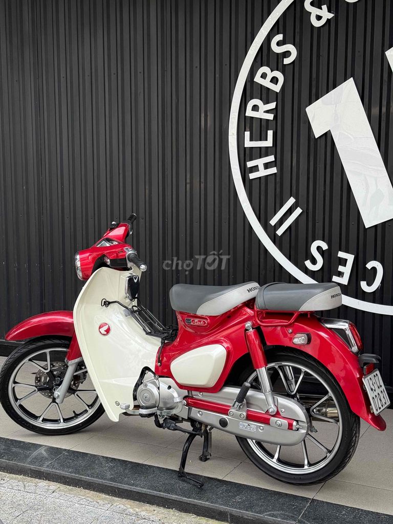 Honda Super Cub 125 - Cup 125 Đỏ nhập Thái Bs43. Mua bán Xe máy tại Quận Hải Châu Đà Nẵng được đăng bởi Lê vy  hình 2