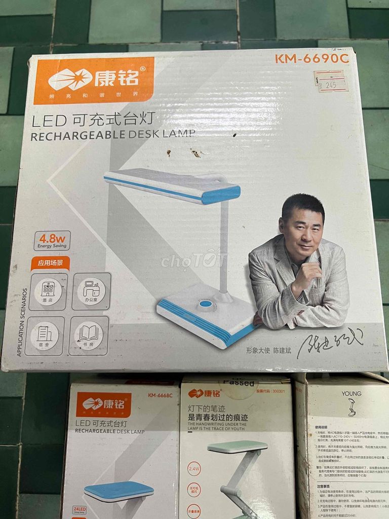 Đèn bàn sạc Kang Ming KM-6690C. Mua bán Đèn tại Quận 8 Tp Hồ Chí Minh được đăng bởi Linh Đào  hình 1