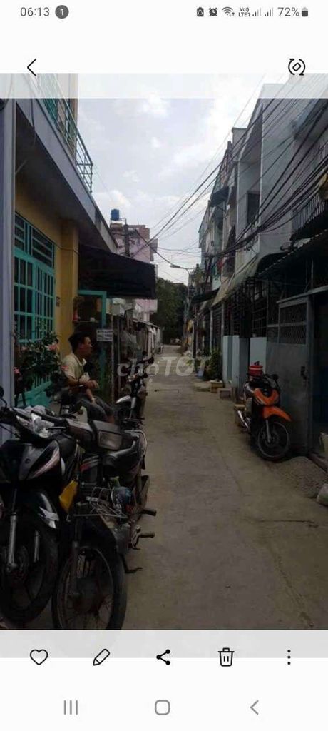 Nha cho thue nguyen can 40m2, mot phong ngu duong thanh loc 50, Tphcm