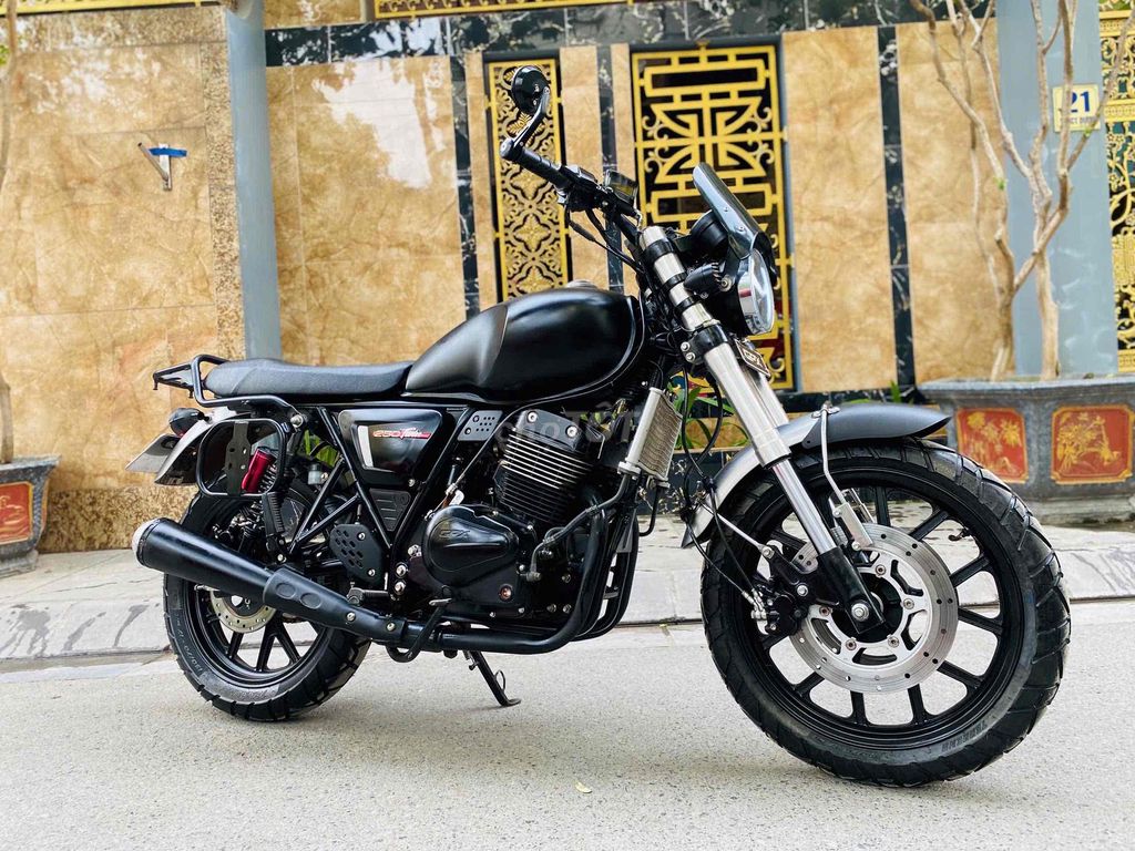 GPX TWIN 250cc  FI đen sần cực chất-classic lướt. Mua bán Xe máy tại Quận Cầu Giấy Hà Nội được đăng bởi Tong motor xe may hình 2