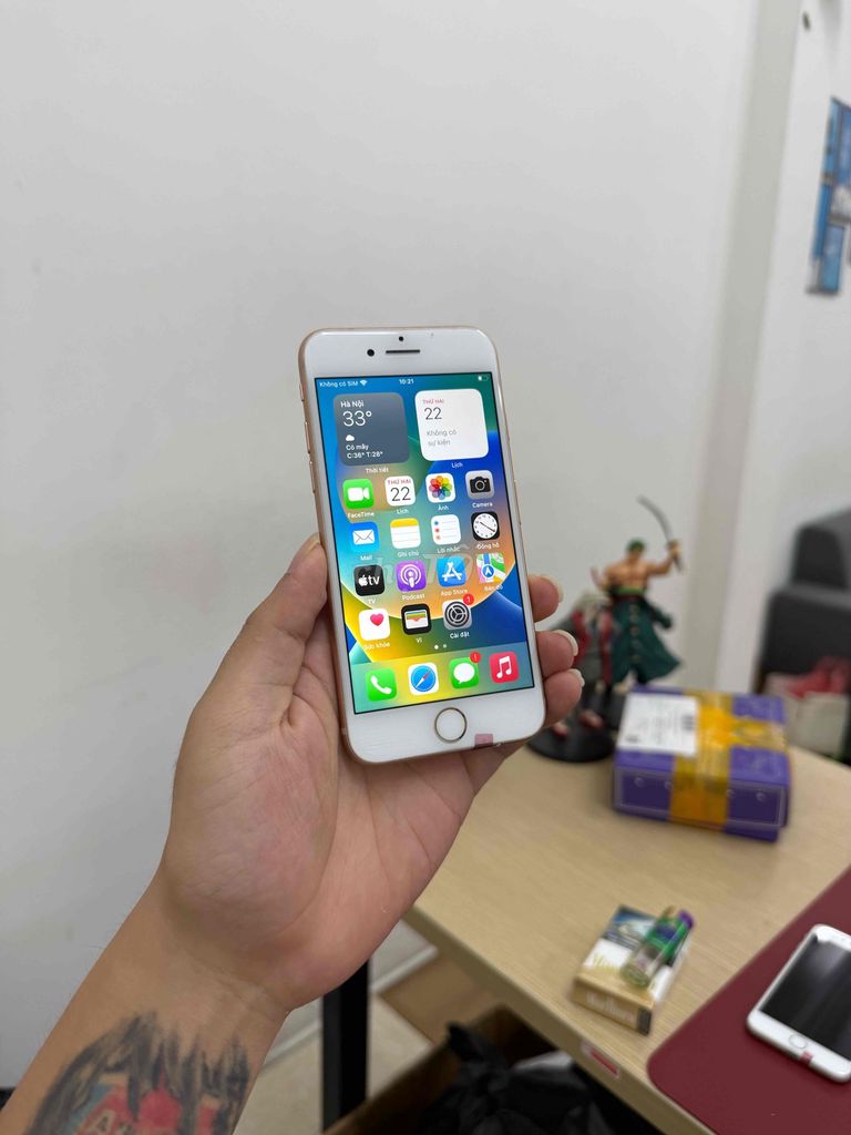 Apple iPhone 8 QTE 64GB Zin Nguyên Full Chức Năng. Mua bán Điện thoại tại Quận Đống Đa Hà Nội được đăng bởi Hà Nội Mobile Bao Duyệt Nợ Xấu hình 1