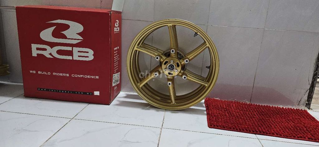 Thanh lý 6 cây rcb size 1.85 2.5 vàng đồng abs