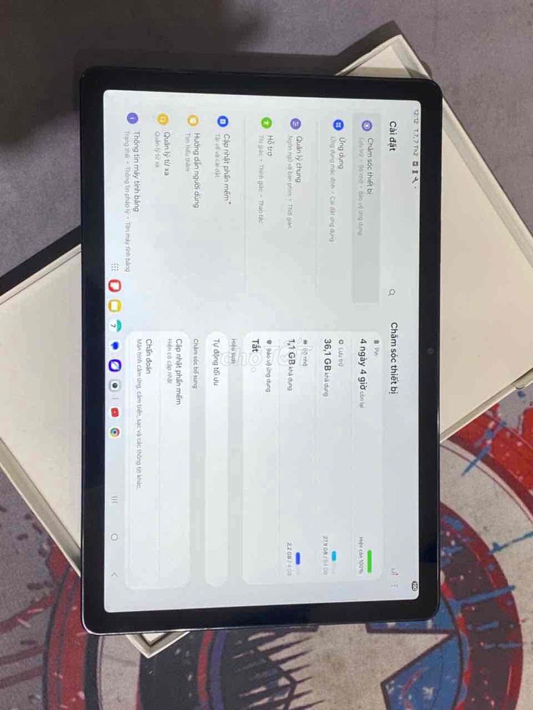 Samsung Galaxy Tab A9+ 4GB/64GB Xám. Mua bán Máy tính bảng tại Quận Đống Đa Hà Nội được đăng bởi Chí Hướng Smartphone Cs HN hình 1