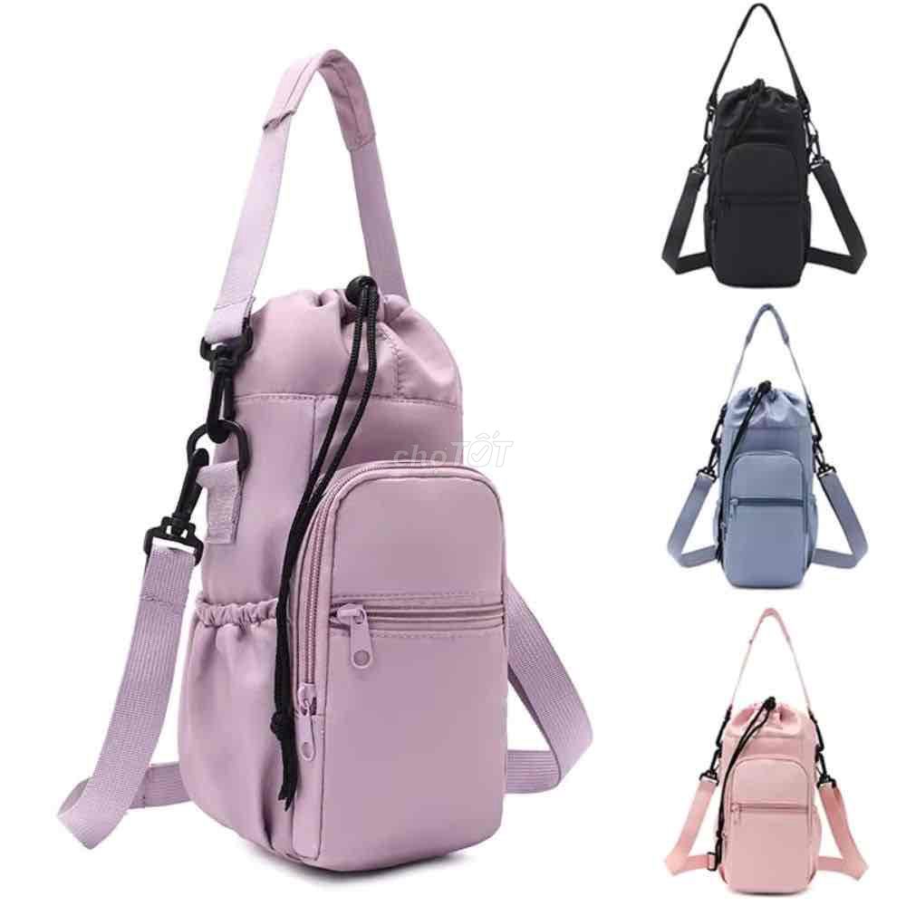 Túi đựng bình nước Vải Tím Unisex. Mua bán Phụ kiện thời trang khác tại Quận 5 Tp Hồ Chí Minh được đăng bởi vy hình 1