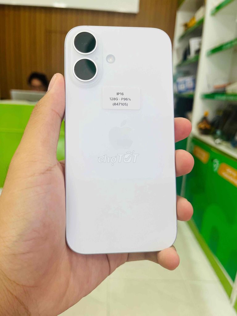 Apple iPhone 16 128GB Trắng. Mua bán Điện thoại tại Quận Ngô Quyền Hải Phòng được đăng bởi lê thanh thuỷ hình 1