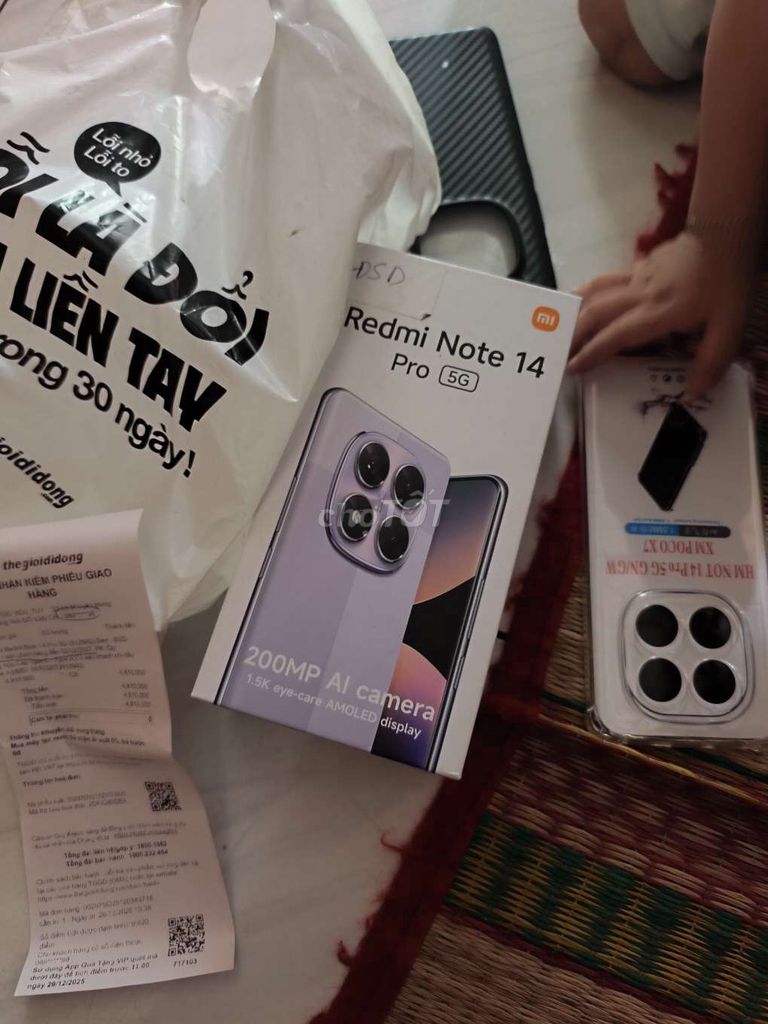 Xiaomi Redmi Note 14 Pro 5G 256GB đen. Mua bán Điện thoại tại Thành phố Thủ Dầu Một Bình Dương được đăng bởi quang chí hình 1