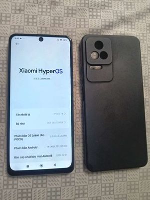 Poco F4 6+/128G Qte Snap 870 3.2Hz Màn 120Hz nứt l