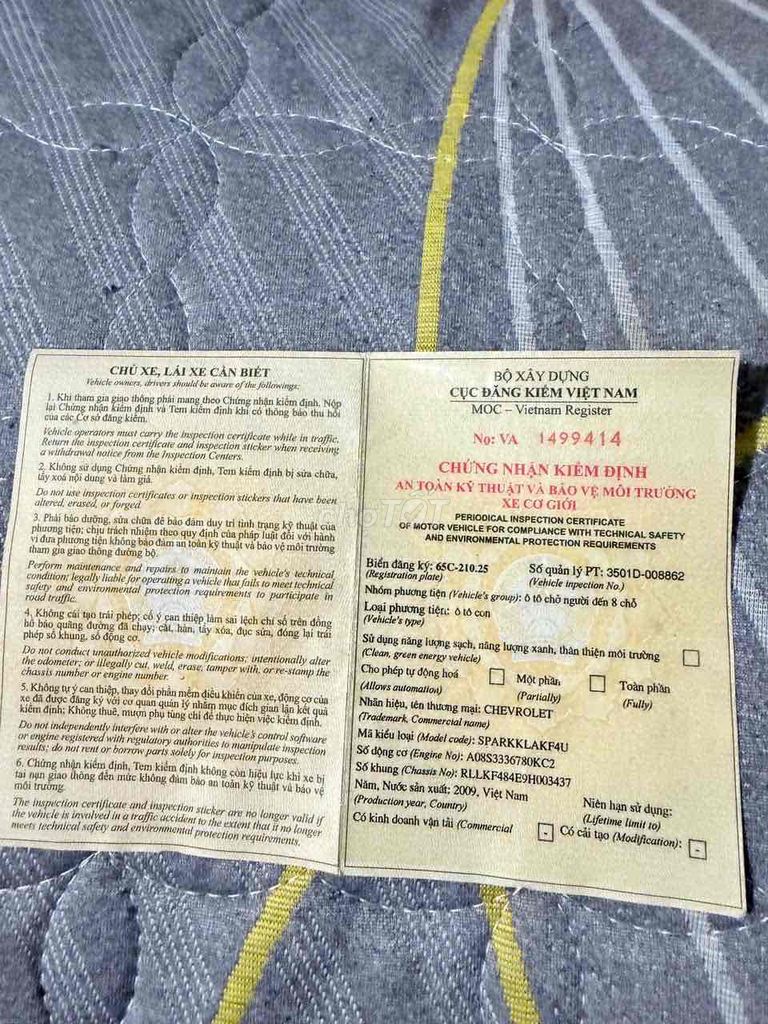 ban Chevrolet 2009 năm chổ , máy lạnh. Mua bán Ô tô tại Thành phố Thủ Đức Tp Hồ Chí Minh được đăng bởi nguyễn văn tuân hình 10