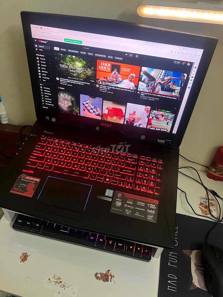 MSI GE72VR 6RD i7-6700HQ 16GB/SSD. Mua bán Laptop tại Quận Đống Đa Hà Nội được đăng bởi Đinh Văn Khuê hình 1