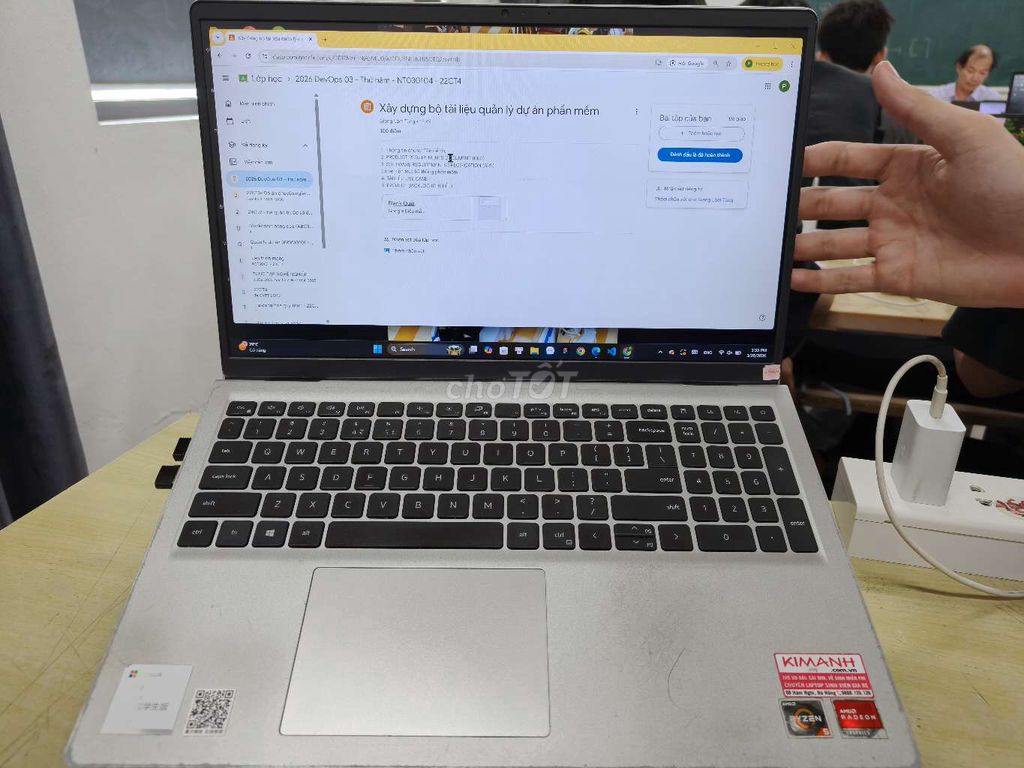 Cần bán Dell Inspiron 15 Ryzen 5 8GB/512GB Bạc. Mua bán Laptop tại Quận Cẩm Lệ Đà Nẵng được đăng bởi Minh Nguyễn hình 1